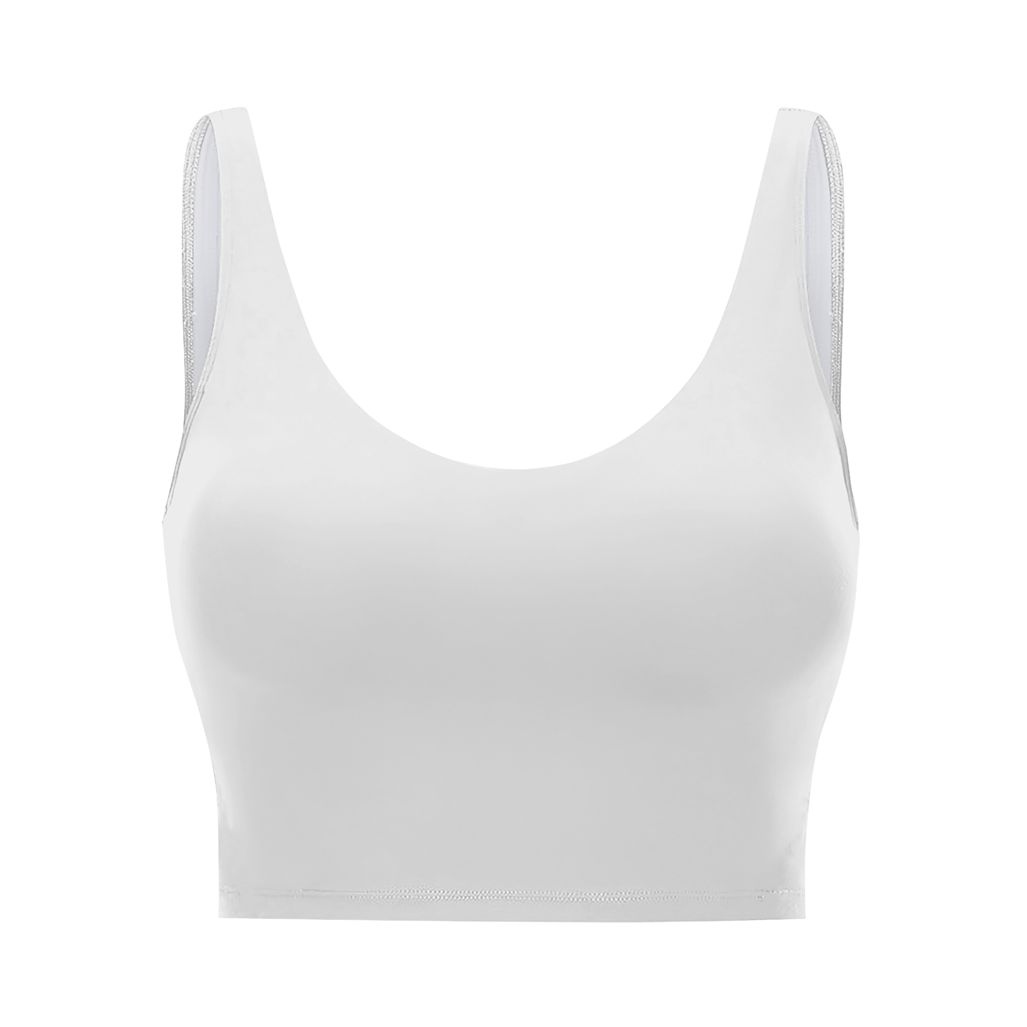 Customizable Womens Polyester Sports Bra U Back Removable Pads