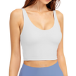 Customizable Womens Polyester Sports Bra U Back Removable Pads