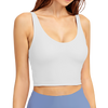 Customizable Womens Polyester Sports Bra U Back Removable Pads