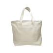Customizable Q-Tees Q1300 Heavy Canvas Zipper Tote with Front Pocket