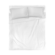Customizable Cotton Duvet Cover with Invisible Zipper and Corner Ties