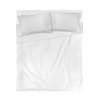 Customizable Cotton Duvet Cover with Invisible Zipper and Corner Ties