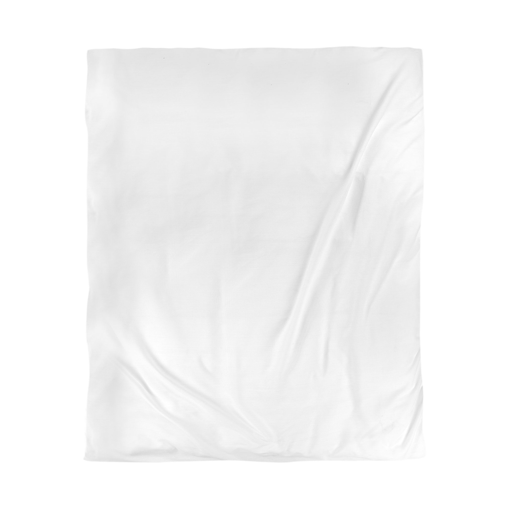 Customizable Cotton Duvet Cover with Invisible Zipper and Corner Ties
