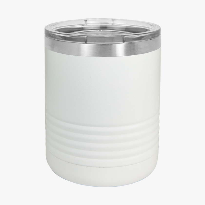 Customizable Polar Camel 10oz Stainless Steel Insulated Tumbler with Lid