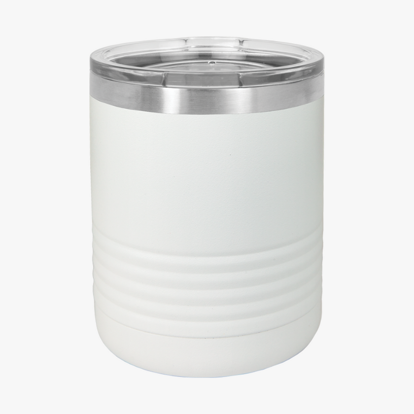 Customizable Polar Camel 10oz Stainless Steel Insulated Tumbler with Lid