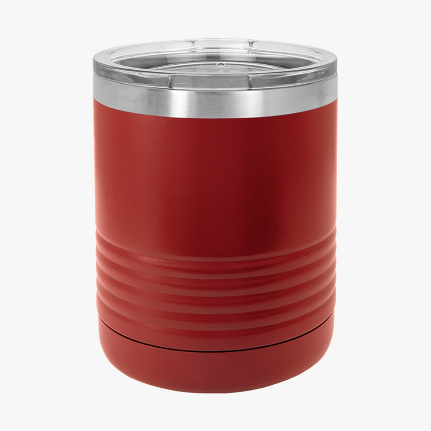 Customizable Polar Camel 10oz Stainless Steel Insulated Tumbler with Lid