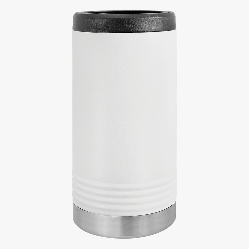 Customizable Polar Camel Slim Stainless Steel Beverage Holder with Lid