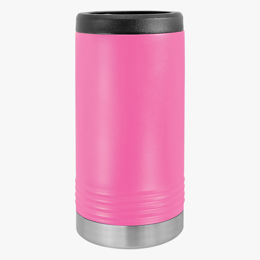 Customizable Polar Camel Slim Stainless Steel Beverage Holder with Lid