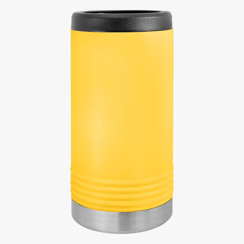 Customizable Polar Camel Slim Stainless Steel Beverage Holder with Lid