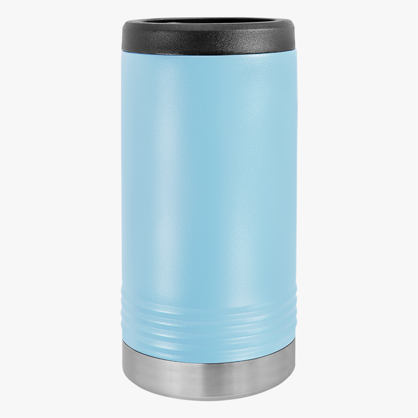 Customizable Polar Camel Slim Stainless Steel Beverage Holder with Lid