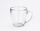 Customizable 15.5oz Tapered Glass Mug with Etched Engraving Design