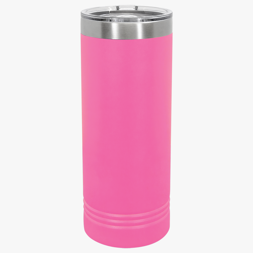 Customizable Polar Camel 22oz Skinny Stainless Steel Tumbler with Lid
