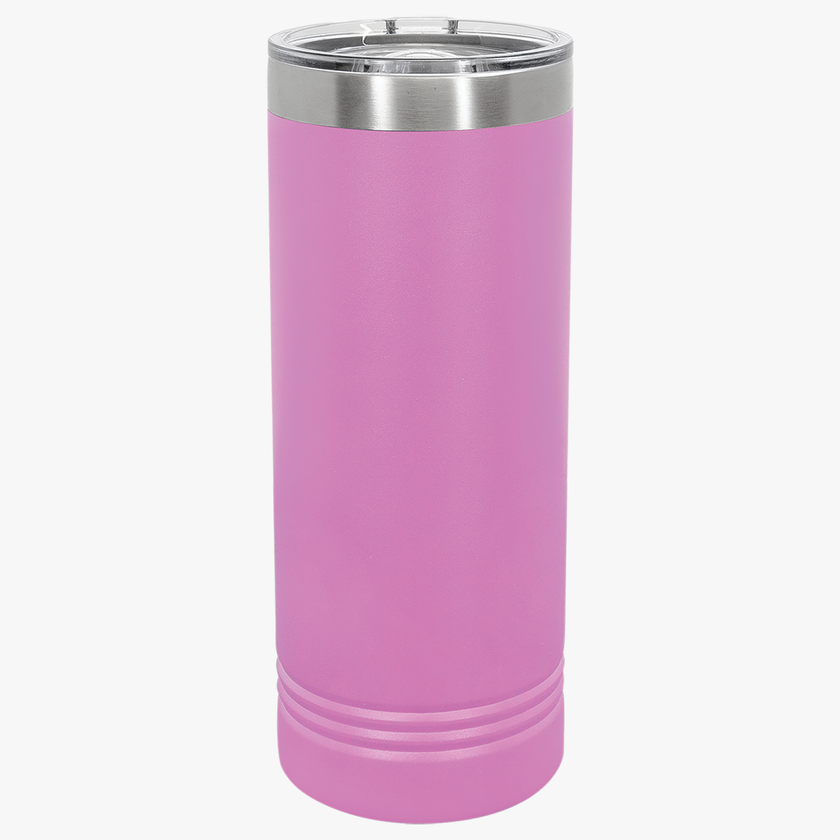 Customizable Polar Camel 22oz Skinny Stainless Steel Tumbler with Lid