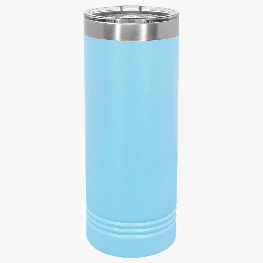Customizable Polar Camel 22oz Skinny Stainless Steel Tumbler with Lid