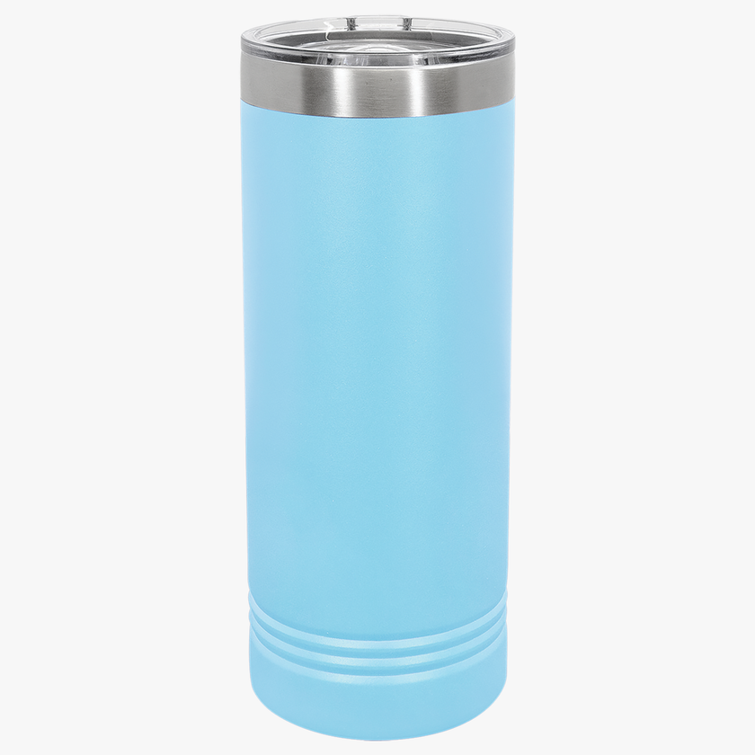 Customizable Polar Camel 22oz Skinny Stainless Steel Tumbler with Lid