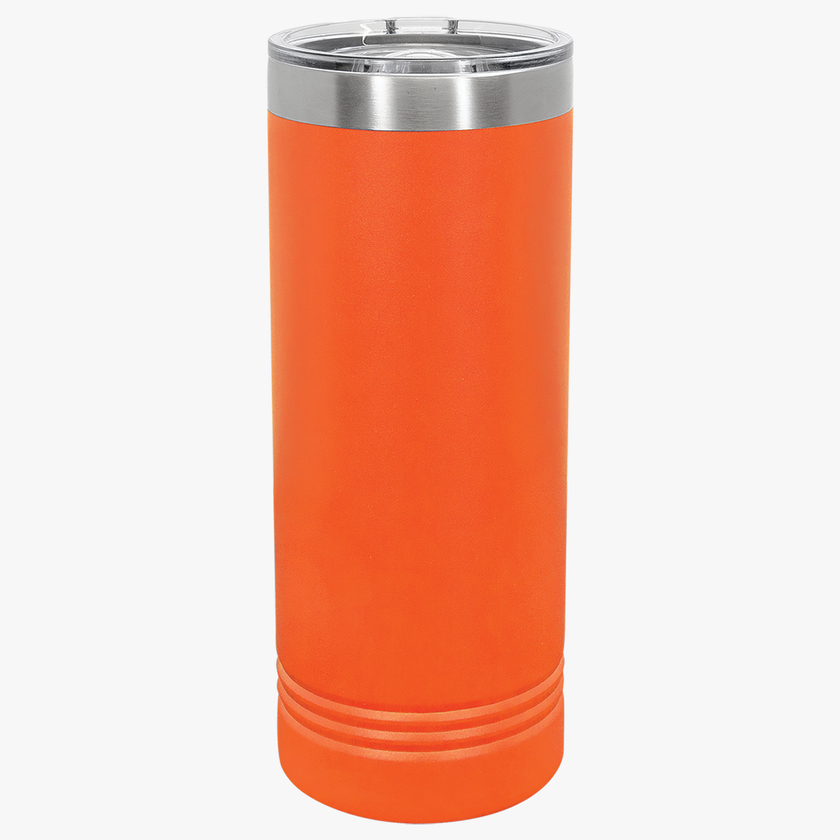 Customizable Polar Camel 22oz Skinny Stainless Steel Tumbler with Lid