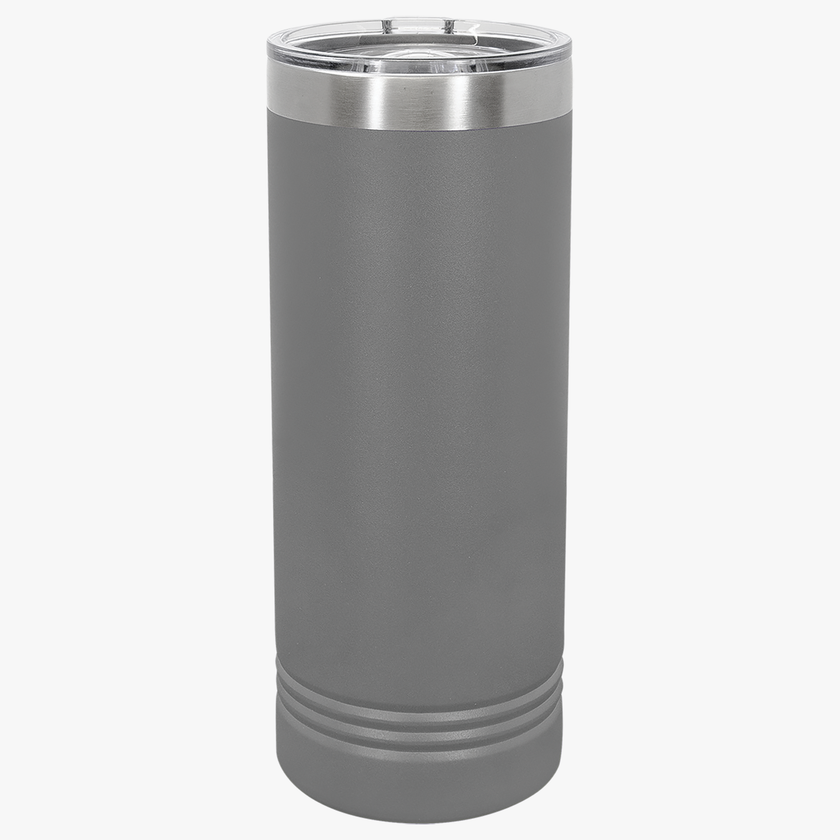 Customizable Polar Camel 22oz Skinny Stainless Steel Tumbler with Lid
