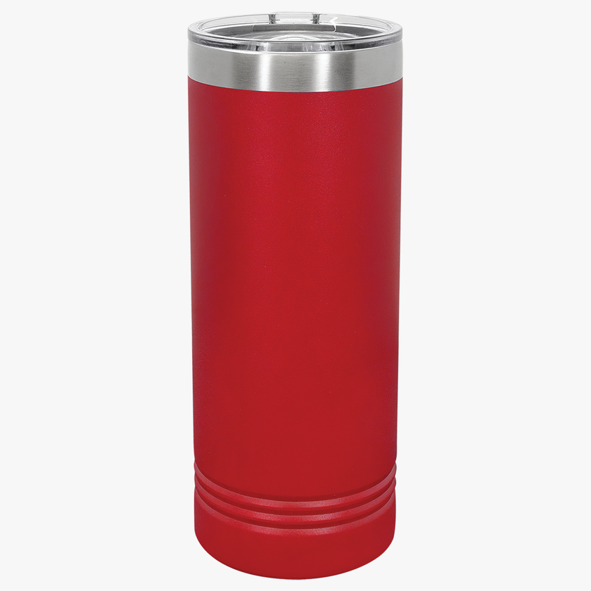 Customizable Polar Camel 22oz Skinny Stainless Steel Tumbler with Lid