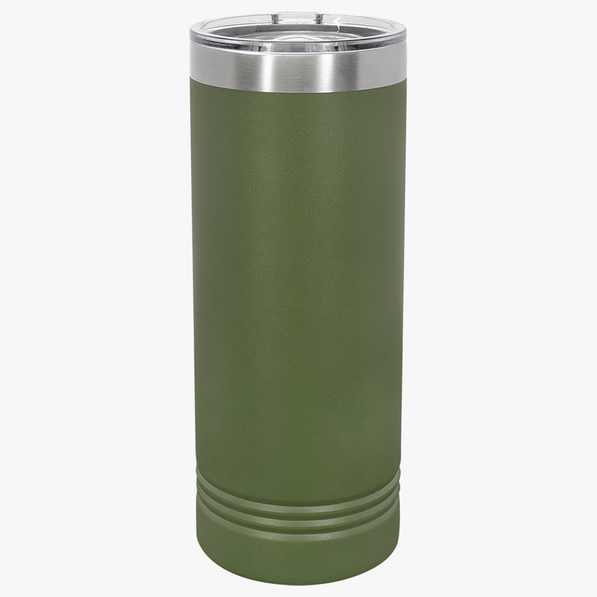 Customizable Polar Camel 22oz Skinny Stainless Steel Tumbler with Lid