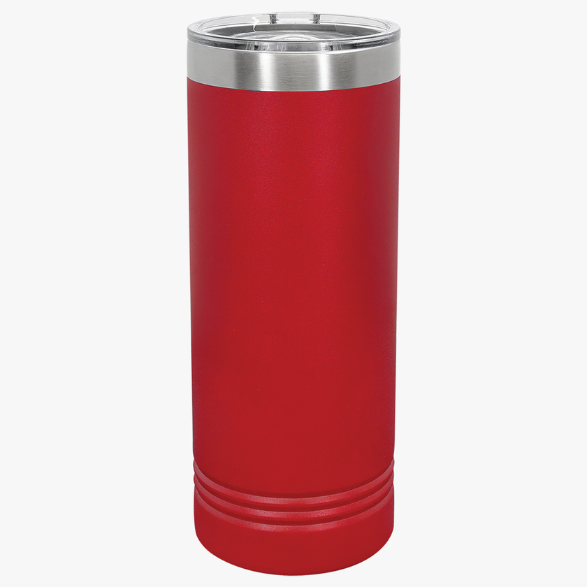 Customizable Polar Camel 22oz Skinny Stainless Steel Tumbler with Lid