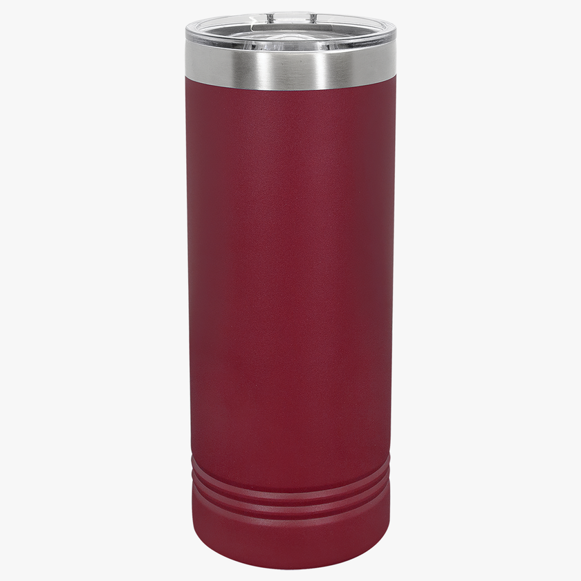 Customizable Polar Camel 22oz Skinny Stainless Steel Tumbler with Lid