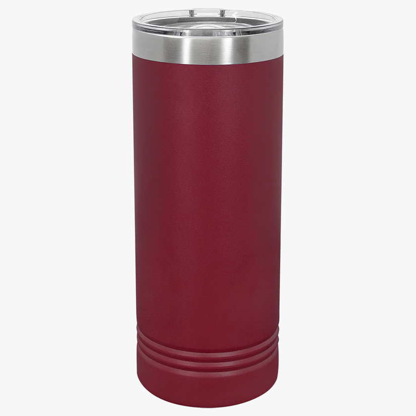 Customizable Polar Camel 22oz Skinny Stainless Steel Tumbler with Lid