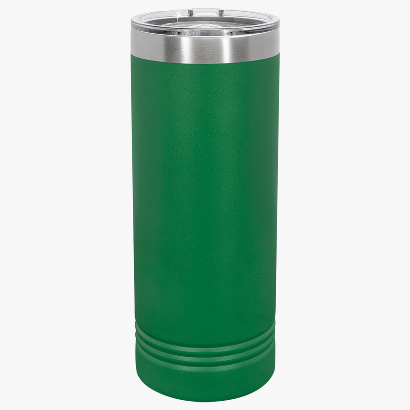 Customizable Polar Camel 22oz Skinny Stainless Steel Tumbler with Lid