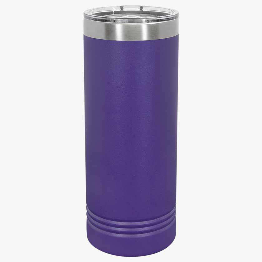 Customizable Polar Camel 22oz Skinny Stainless Steel Tumbler with Lid