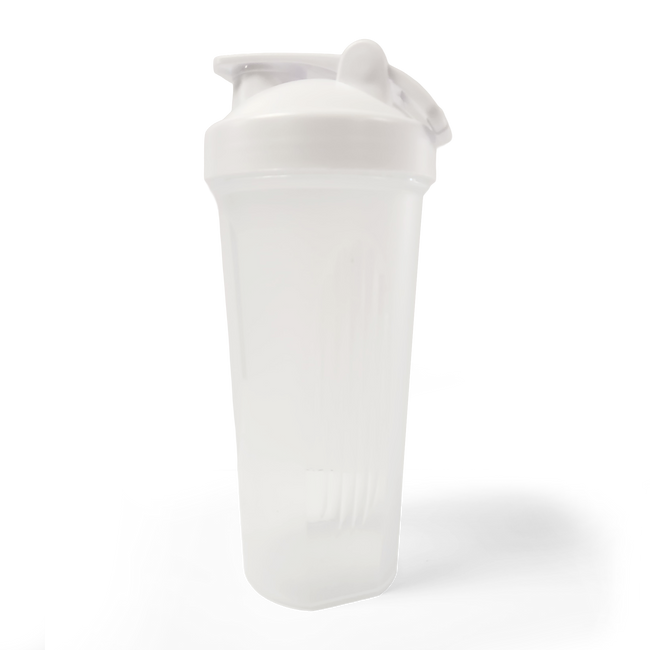 Customizable 24oz Shatterproof Protein Shaker with 316 Steel Mixing Ball