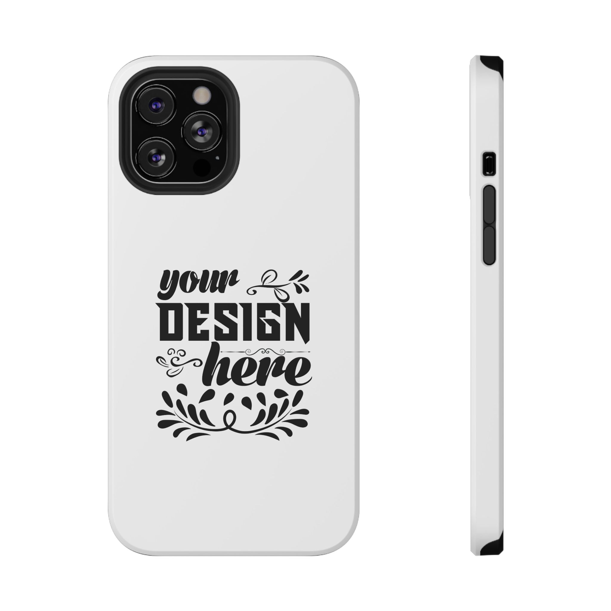 Customizable Impact Resistant Phone Case Dual Layer With Matte Or Glossy