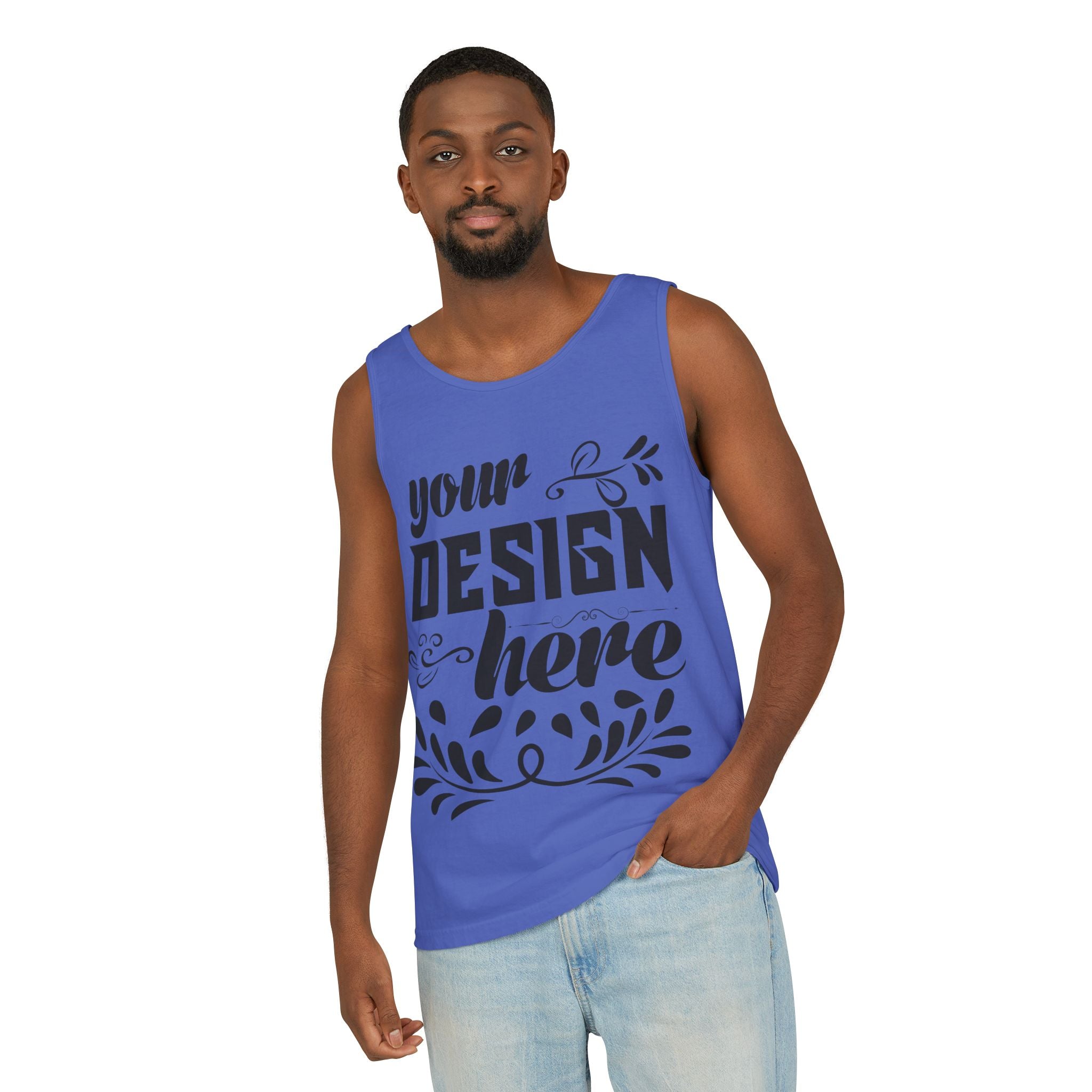 Customizable  Comfort Colors 9360  Unisex Garment Dyed Tank Top