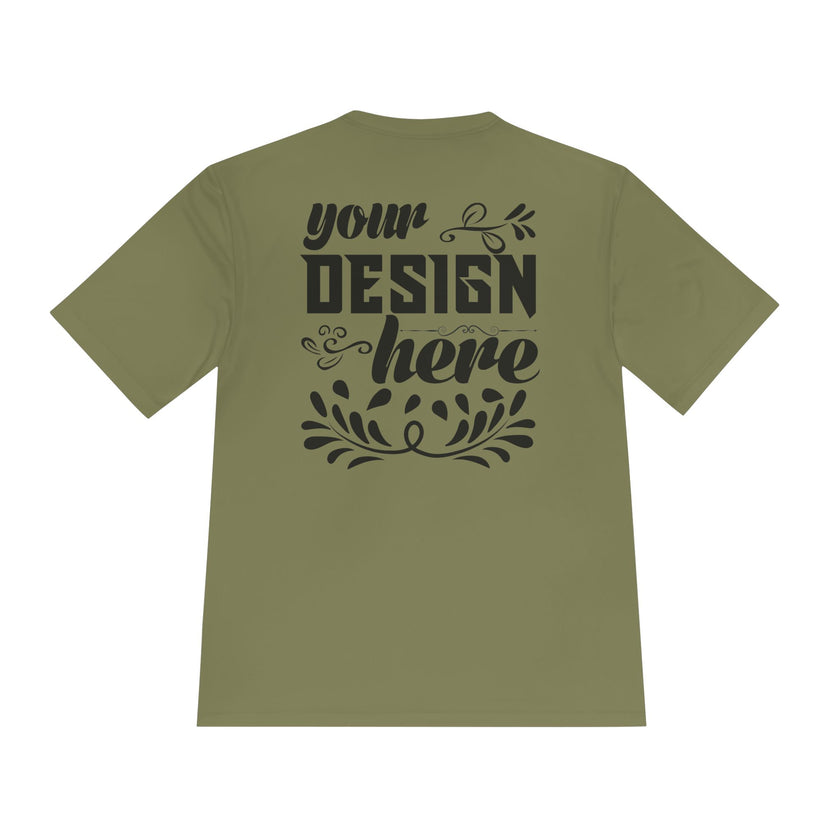 Customizable Sport Tek ST350 Unisex Moisture Wicking Tee Regular Fit