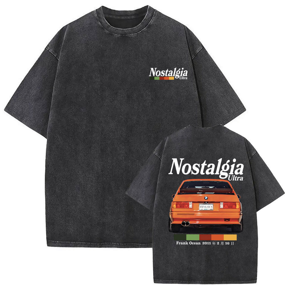 Nameria Unisex Vintage Wash Oversized Cotton T-Shirt