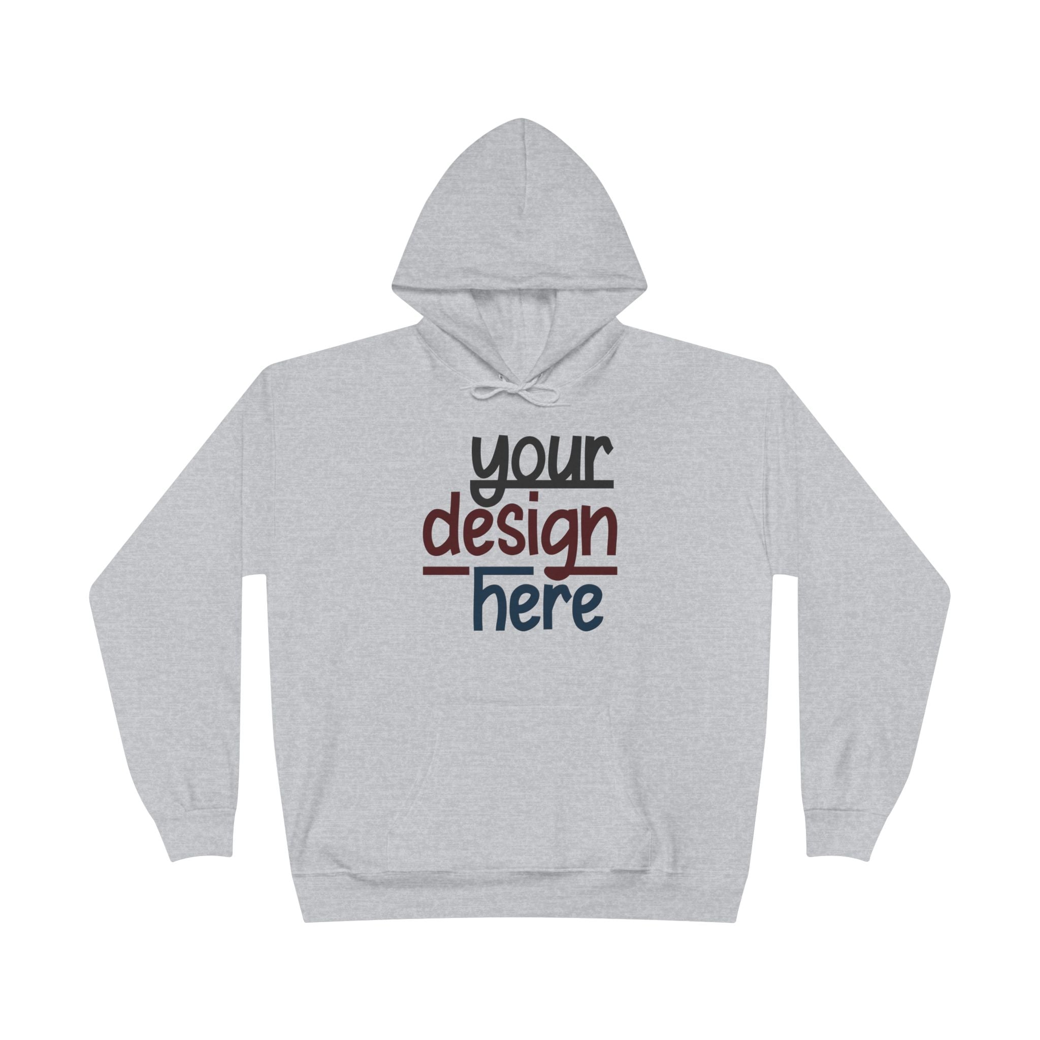 Customizable Hanes P170 EcoSmart Unisex Pullover Hoodie