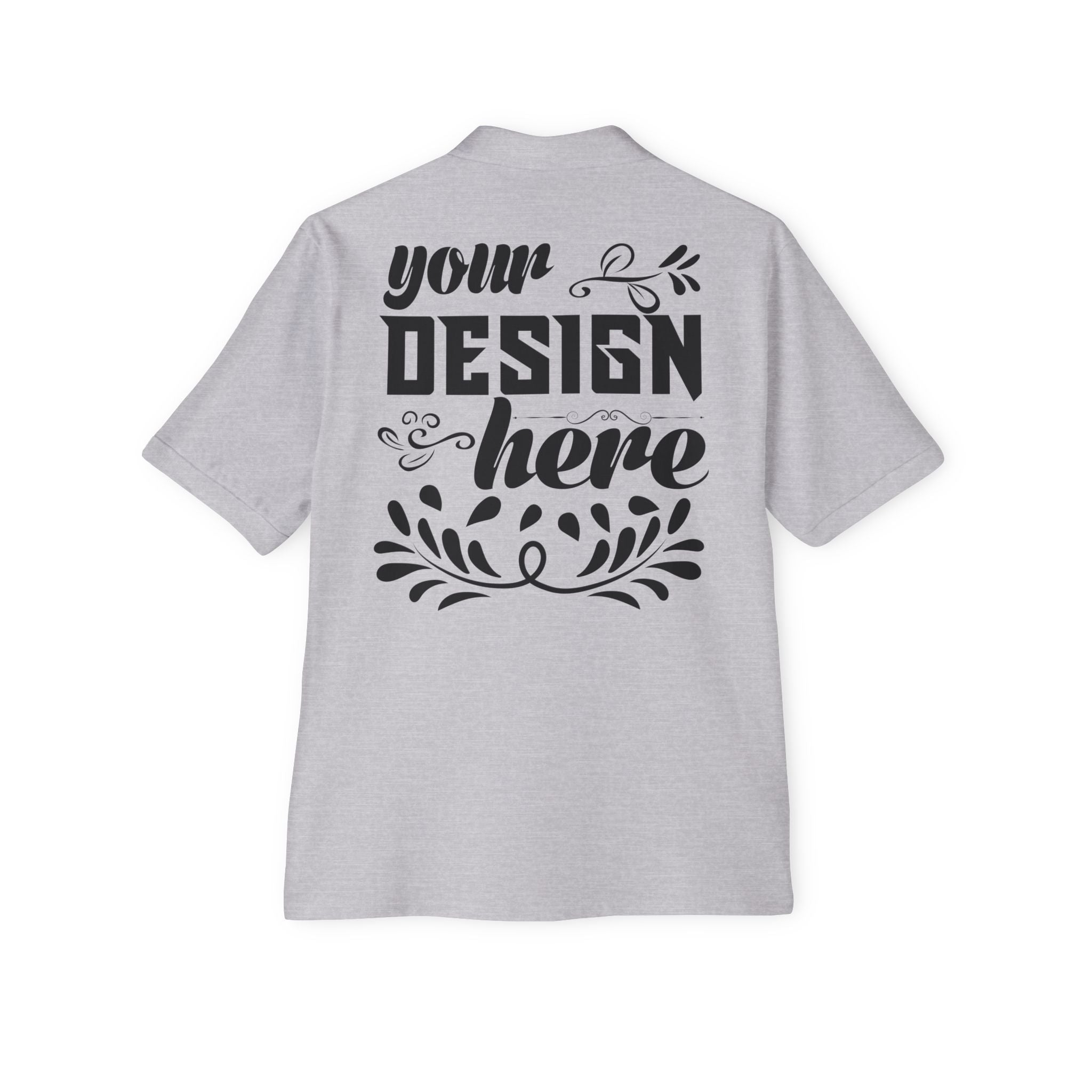 Customizable Jerzees 443M Mens Pique Polo T-Shirt Classic Fit