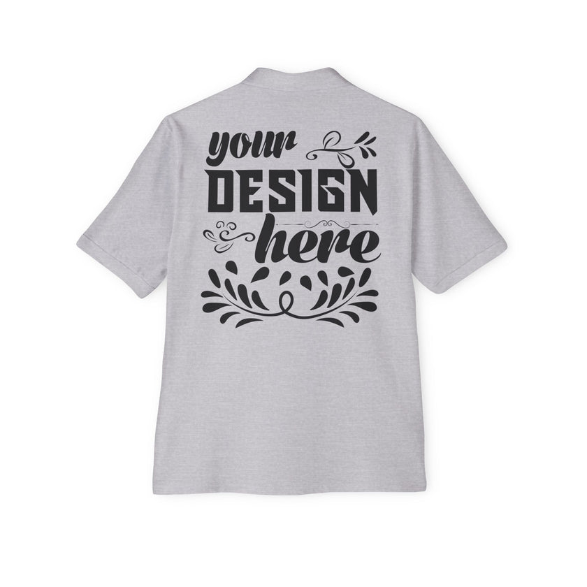 Customizable Jerzees 443M Mens Pique Polo T-Shirt Classic Fit