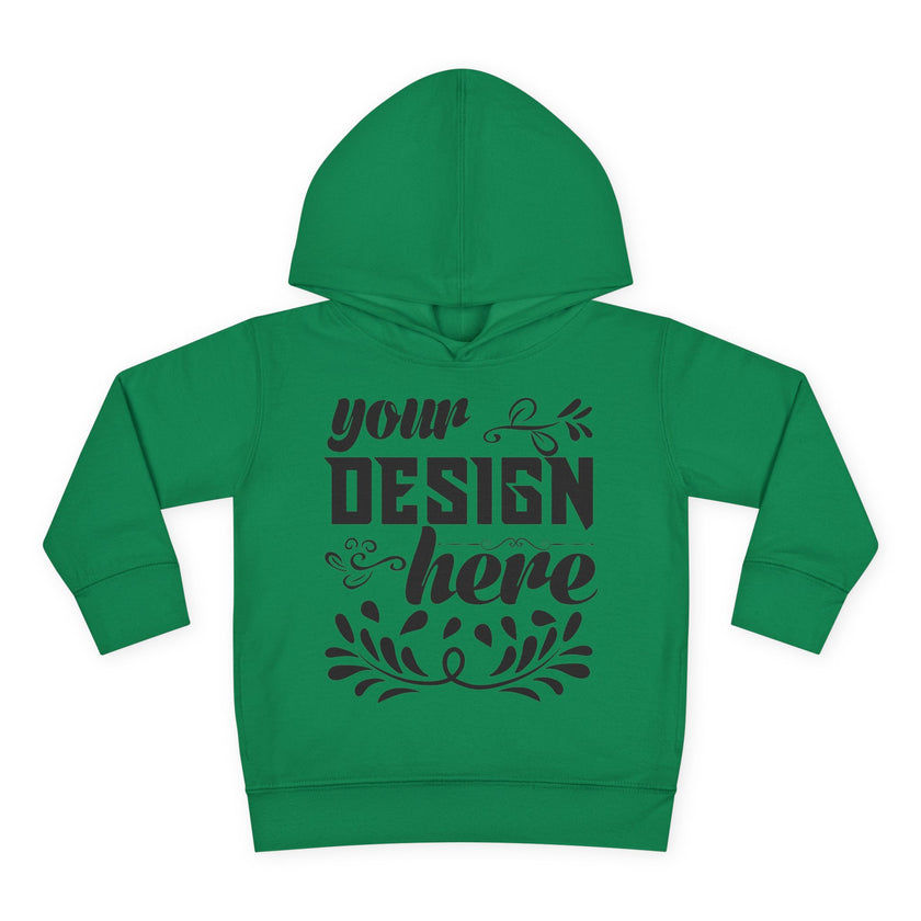 Customizable Rabbit Skins Toddler Pullover Fleece Hoodie DTG