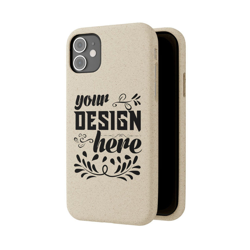 Customizable Biodegradable Phone Case Matte Finish Wireless Charging