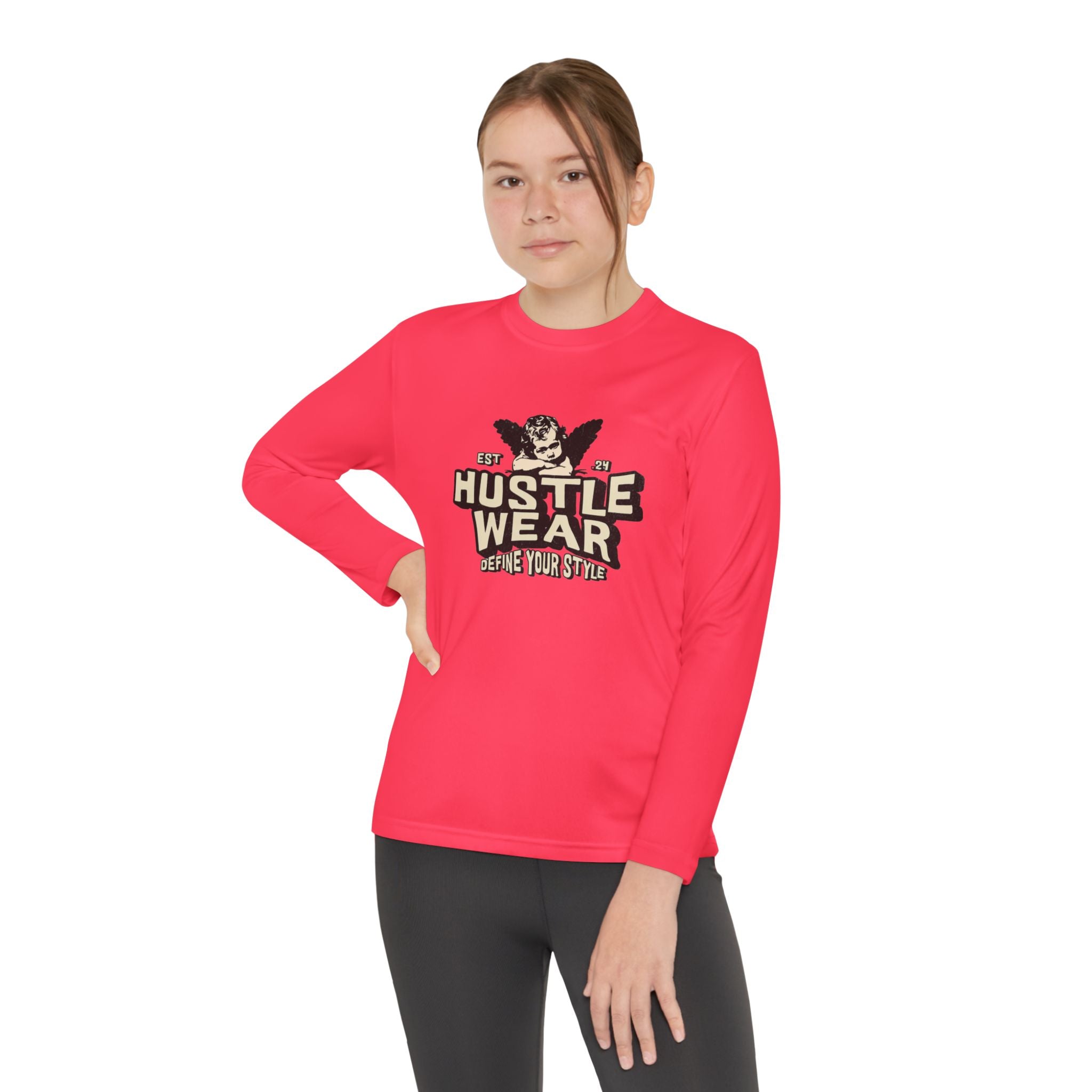 Sport-Tek YST350LS Unisex Youth Long Sleeve Tee | 