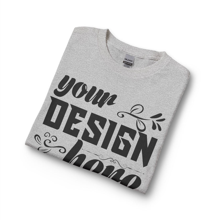 Customizable Gildan 5400 Unisex Long Sleeve T Shirt 100 Cotton Rib Cuffs