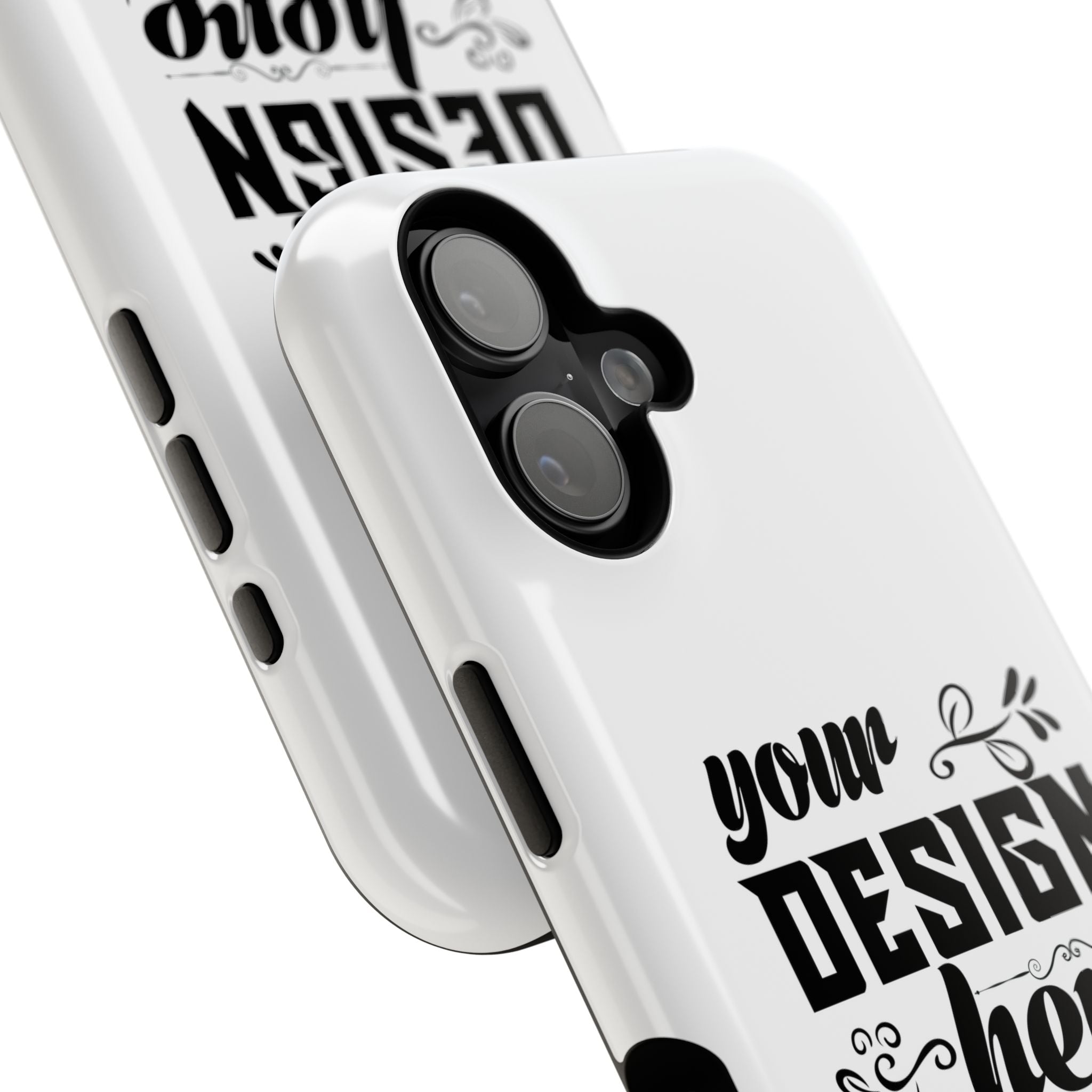 Customizable Impact Resistant Phone Case Dual Layer With Matte Or Glossy