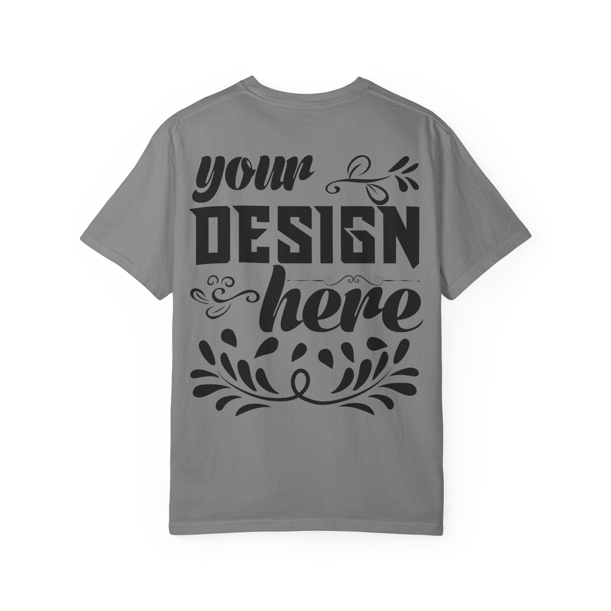 Customizable Comfort Colors 1717 Unisex Garment-Dyed T-Shirt