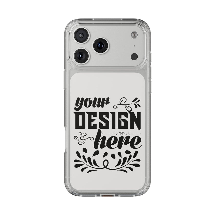 Customizable Clear Phone Case Slim Lightweight Scratch Resistant Protection