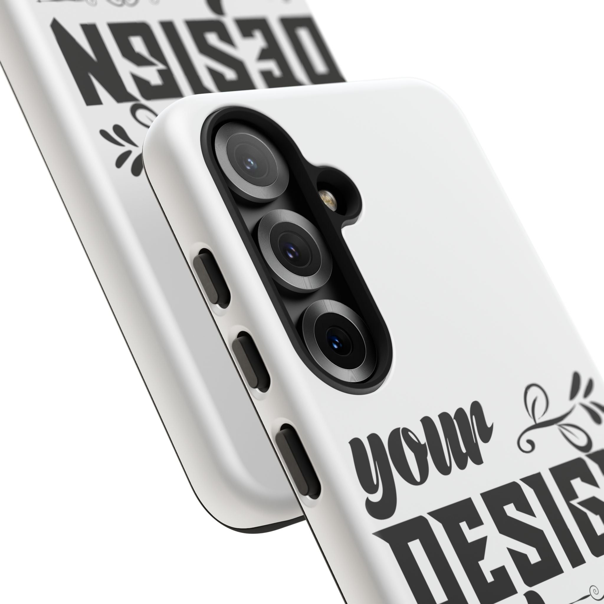 Customizable Tough Dual Layer Phone Case Polycarbonate TPU Liner Protective