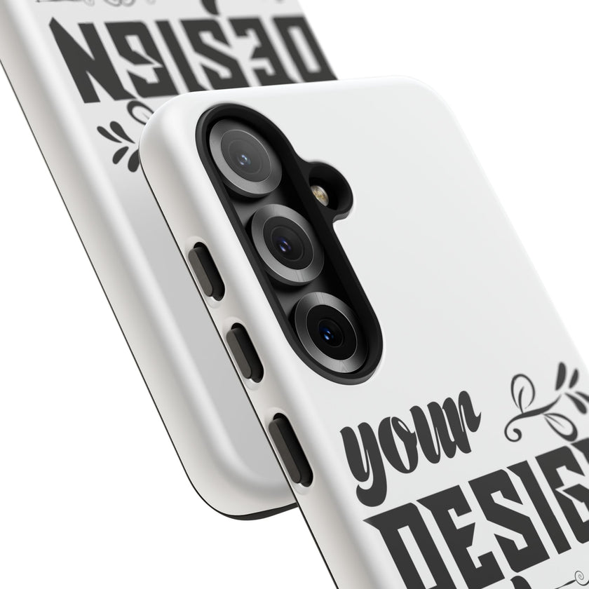 Customizable Tough Dual Layer Phone Case Polycarbonate TPU Liner Protective