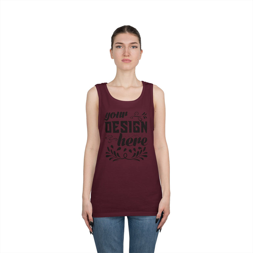 Customizable Gildan 5200 Unisex Heavy Cotton Tank Top