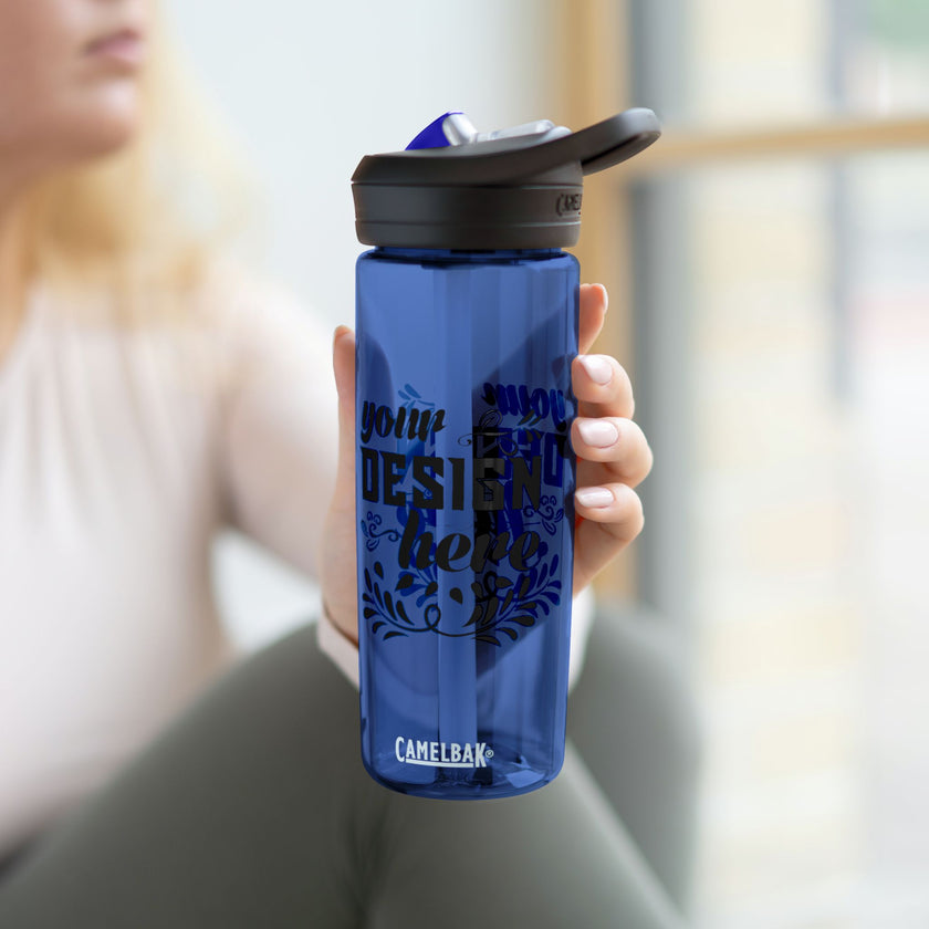 Customizable CamelBak Eddy Water Bottle 20oz or 25oz Tritan Copolyester