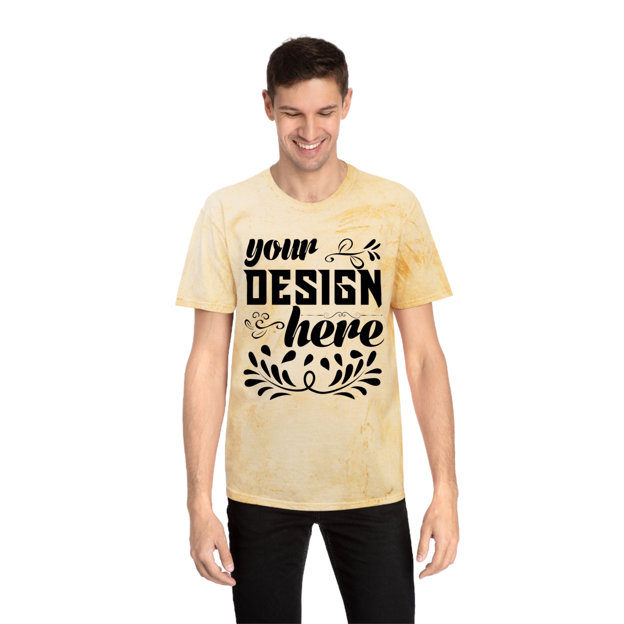 Customizable Comfort Colors 1745 Unisex Color Blast T-Shirt Relaxed Fit