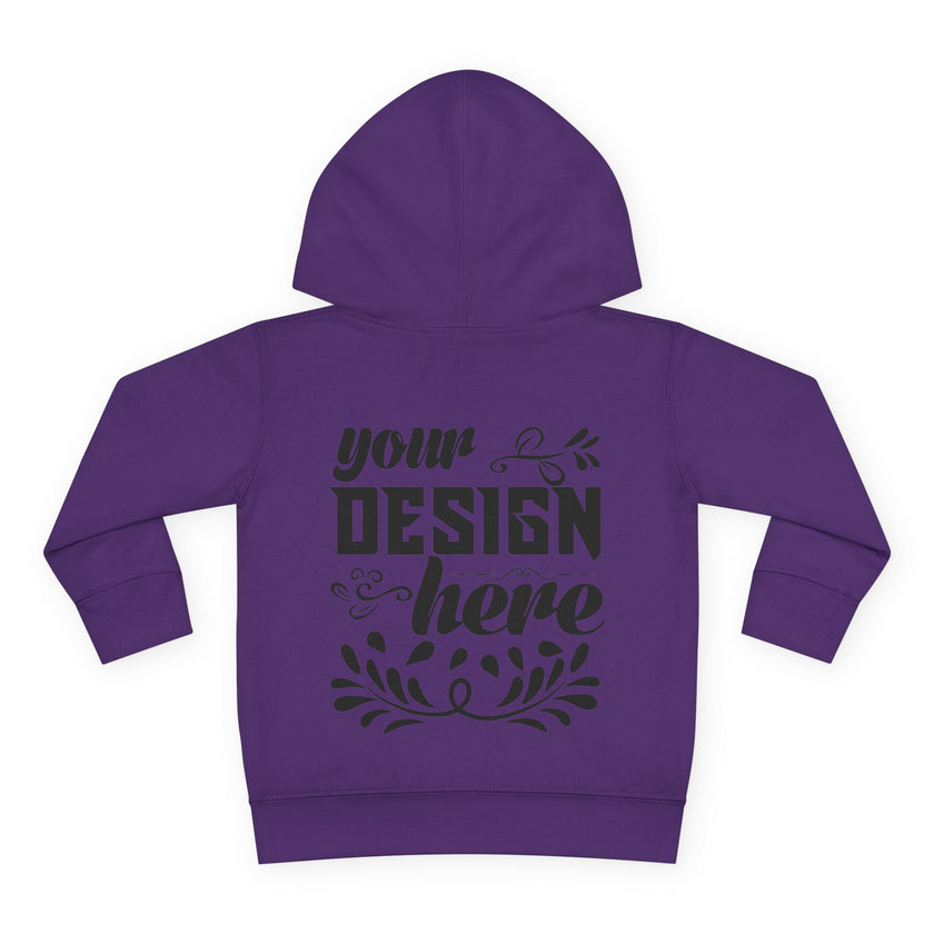 Customizable Rabbit Skins Toddler Pullover Fleece Hoodie DTG