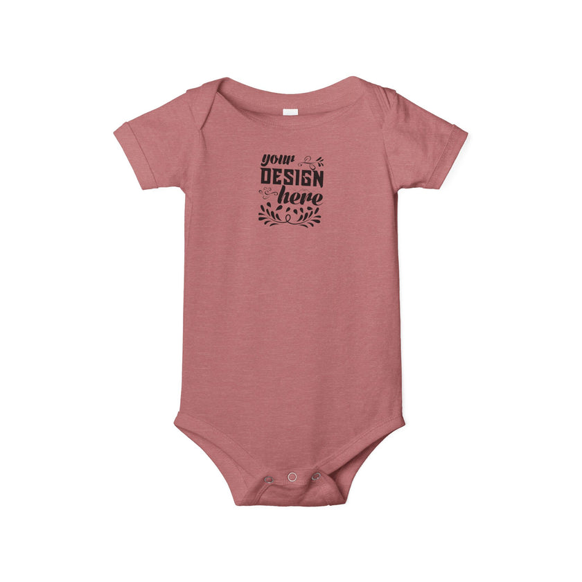 Customizable Bella+Canvas 100B Infant Jersey One Piece Bodysuit